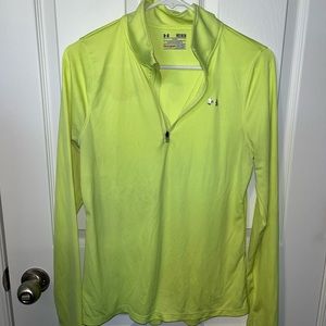Stained-Under Armour long sleeve shirt half zip